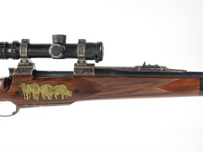 GALAZAN - Custom Bolt Action Rifle, 400 H&H Magnum. 24” Barrel. MAKE OFFER. - Image 7 of 15