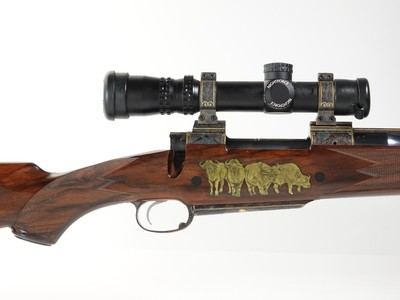 GALAZAN - Custom Bolt Action Rifle, 400 H&H Magnum. 24” Barrel. MAKE OFFER. - Image 5 of 15