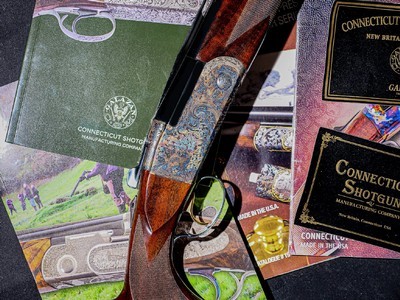 CSMC - G1 Deluxe, O/U, Ornamental Scroll w/Case Colored Finish, 12ga. 32