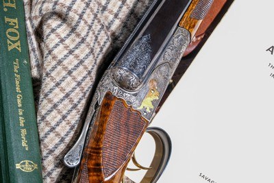 CSMC - A.H. Fox, SxS, Special Grade, 20ga. 28” Krupp Steel Barrels Choked IC/M. MAKE OFFER. - Image 2 of 15