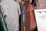CSMC - A.H. Fox, SxS, Special Grade, 20ga. 28” Krupp Steel Barrels Choked IC/M. MAKE OFFER. - 12 of 15