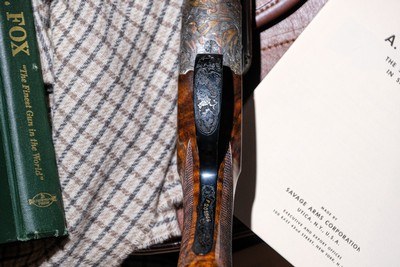CSMC - A.H. Fox, SxS, Special Grade, 20ga. 28” Krupp Steel Barrels Choked IC/M. MAKE OFFER. - Image 9 of 15