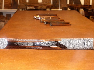 CSMC - RSP, Sideplated, O/U, Vine Scroll Engraving, Two Barrel Set, 20ga/28ga. 28