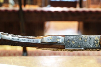 CSMC - A10, O/U Sidelock, Platinum Ornamental Extra Finish, 12ga. 28