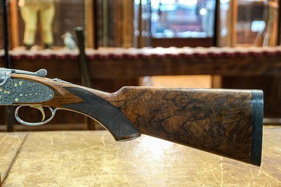 CSMC - A10, O/U Sidelock, Platinum Ornamental Extra Finish, 12ga. 28