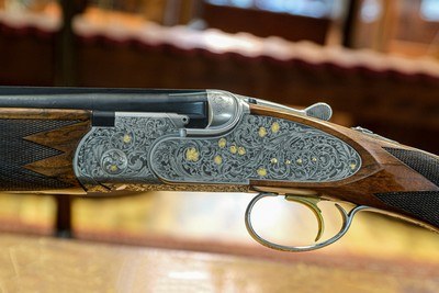 CSMC - A10, O/U Sidelock, Platinum Ornamental Extra Finish, 12ga. 28
