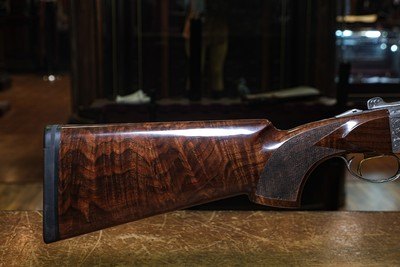 CSMC - G1 Platinum, O/U, St. Hubertus Model, Engraved By Diego Bonsi, 12ga. 32