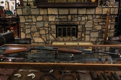 Winchester - Model 42, Game Scene Engraving, .410. 26