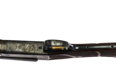 CSMC - Model 21, SxS, #6 Engraving, 20ga. 28” Barrels Choked .010” & .015”. MAKE OFFER. - Image 9 of 11