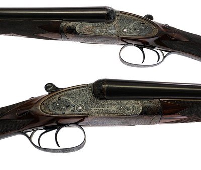 Henry Atkin (From Purdey) - Best Quality SxS, Matched Pair, 12ga. 28
