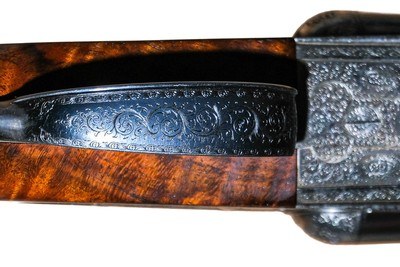 D.J. Dryhurst - Self-Opening, SxS, Brown Brothers Engraved, Matched Pair, 12ga. 28