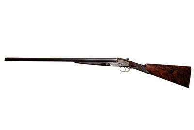 D.J. Dryhurst - Self-Opening, SxS, Brown Brothers Engraved, Matched Pair, 12ga. 28
