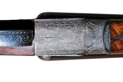 D.J. Dryhurst - Self-Opening, SxS, Brown Brothers Engraved, Matched Pair, 12ga. 28