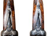 D.J. Dryhurst - Self-Opening, SxS, Brown Brothers Engraved, Matched Pair, 12ga. 28