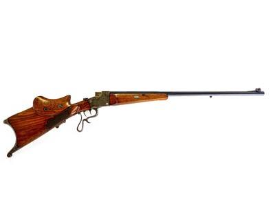 Schuetzen - Rifle, 8.15x46R. 30 1/4” Octagon Barrel. MAKE OFFER. - Image 5 of 5