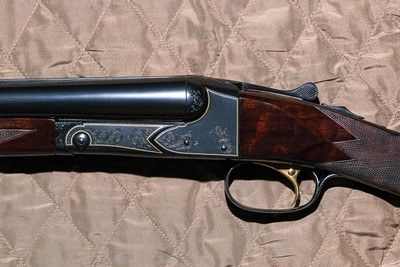 Winchester - Model 21, SxS, Trap Grade, Gold Inlay & Line Work, #2 Pattern, 12ga. 30