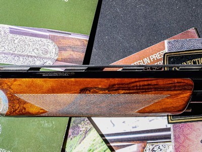 CSMC - G1 Deluxe, O/U, Scroll w/Case Colored Finish, 12ga. 32