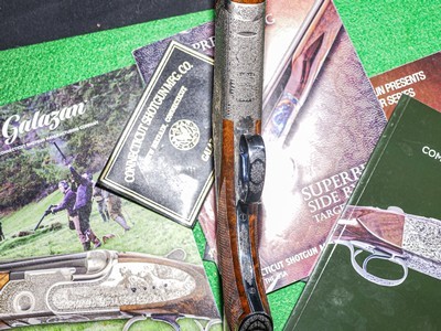 CSMC - RSP, Sideplated, O/U, Quail In Flight Game Scene w/Scroll Engraving, 20ga. 28