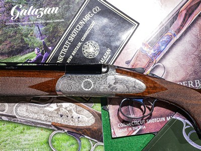 CSMC - RSP, Sideplated, O/U, Quail In Flight Game Scene w/Scroll Engraving, 20ga. 28