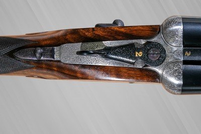 John Powell - Sidelock, SxS, Engraved by K.C. Hunt, 12ga. 28