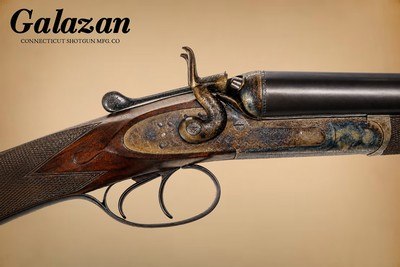 Joseph Lang & Son - Top Lever Hammer Gun, SxS, 20ga. 28