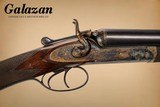 Joseph Lang & Son - Top Lever Hammer Gun, SxS, 20ga. 28