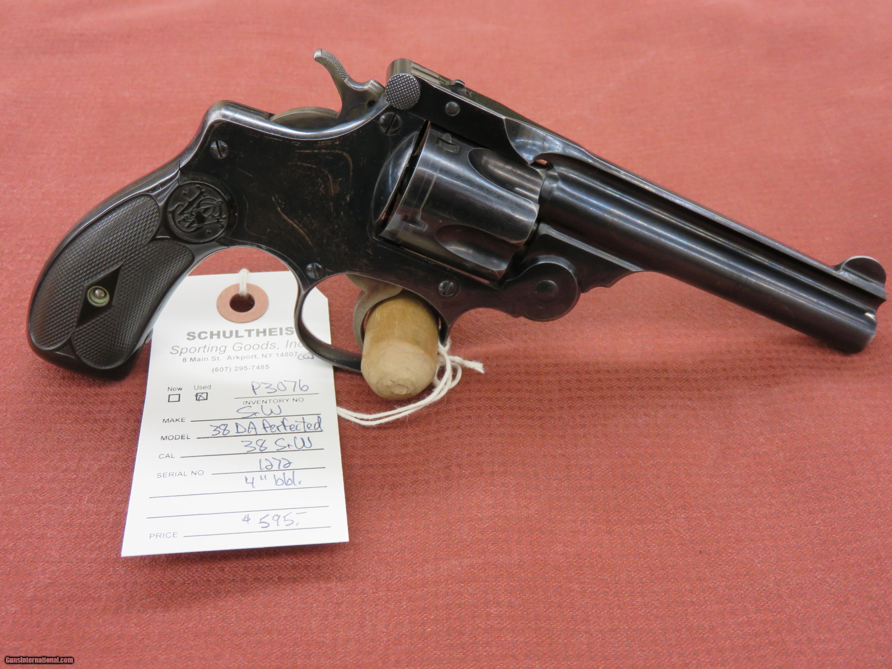 Smith And Wesson Top Break 38 Double Action Perfected 8641