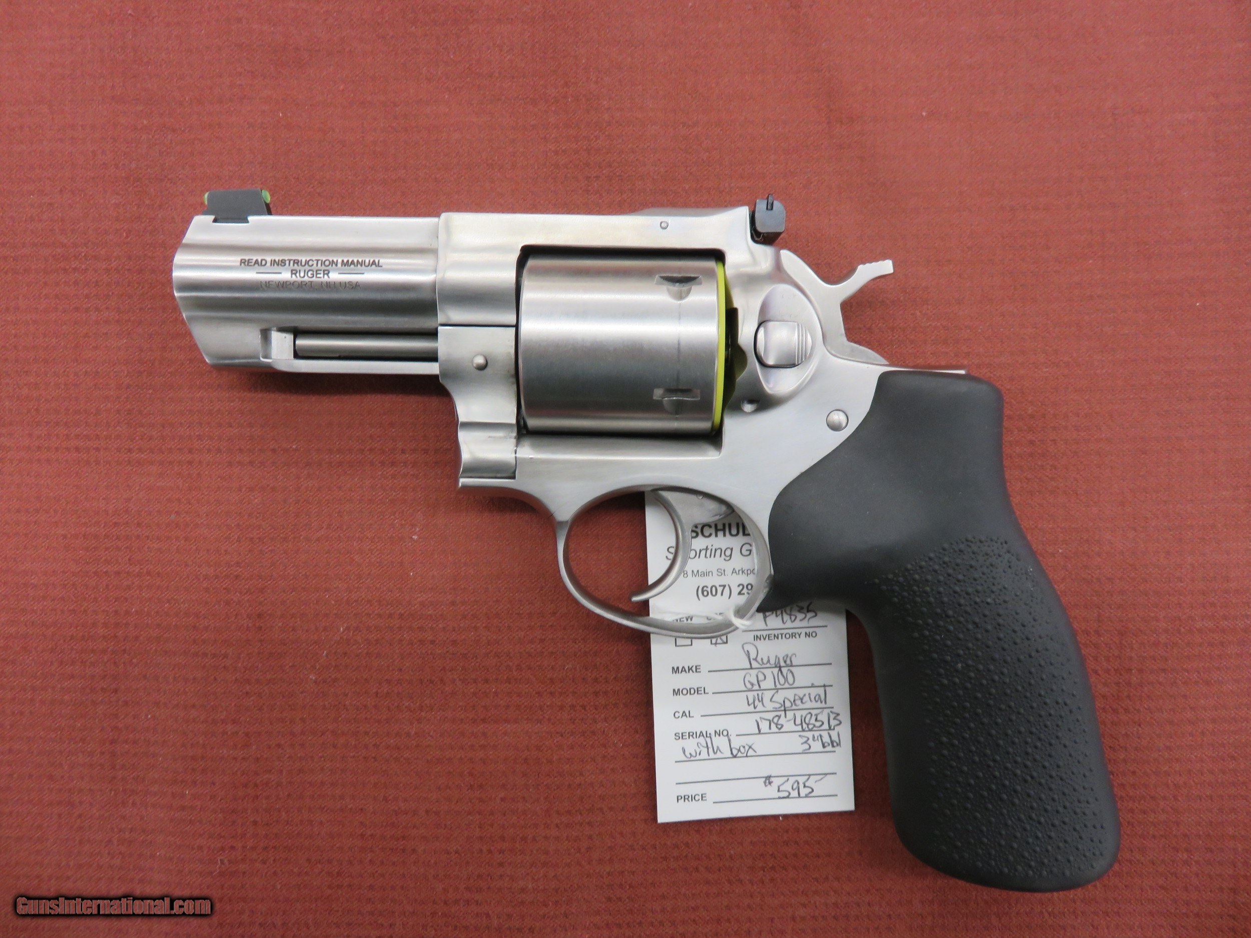 Ruger GP100, 44 Special