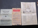 Savage Model 29 Pre-war Selling Literature Pack - 1 of 1