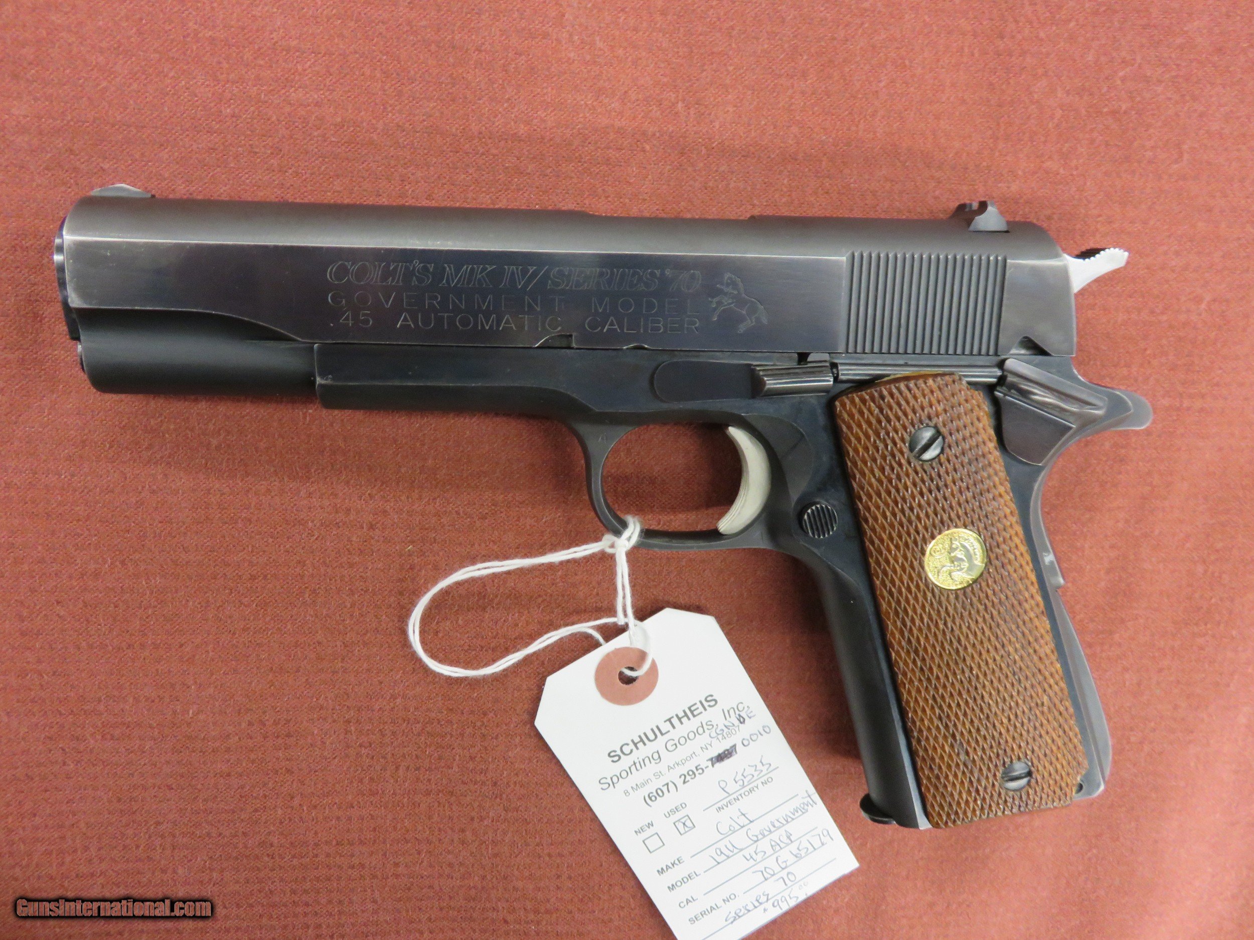 Colt 1911 Government MKIV, Series 70