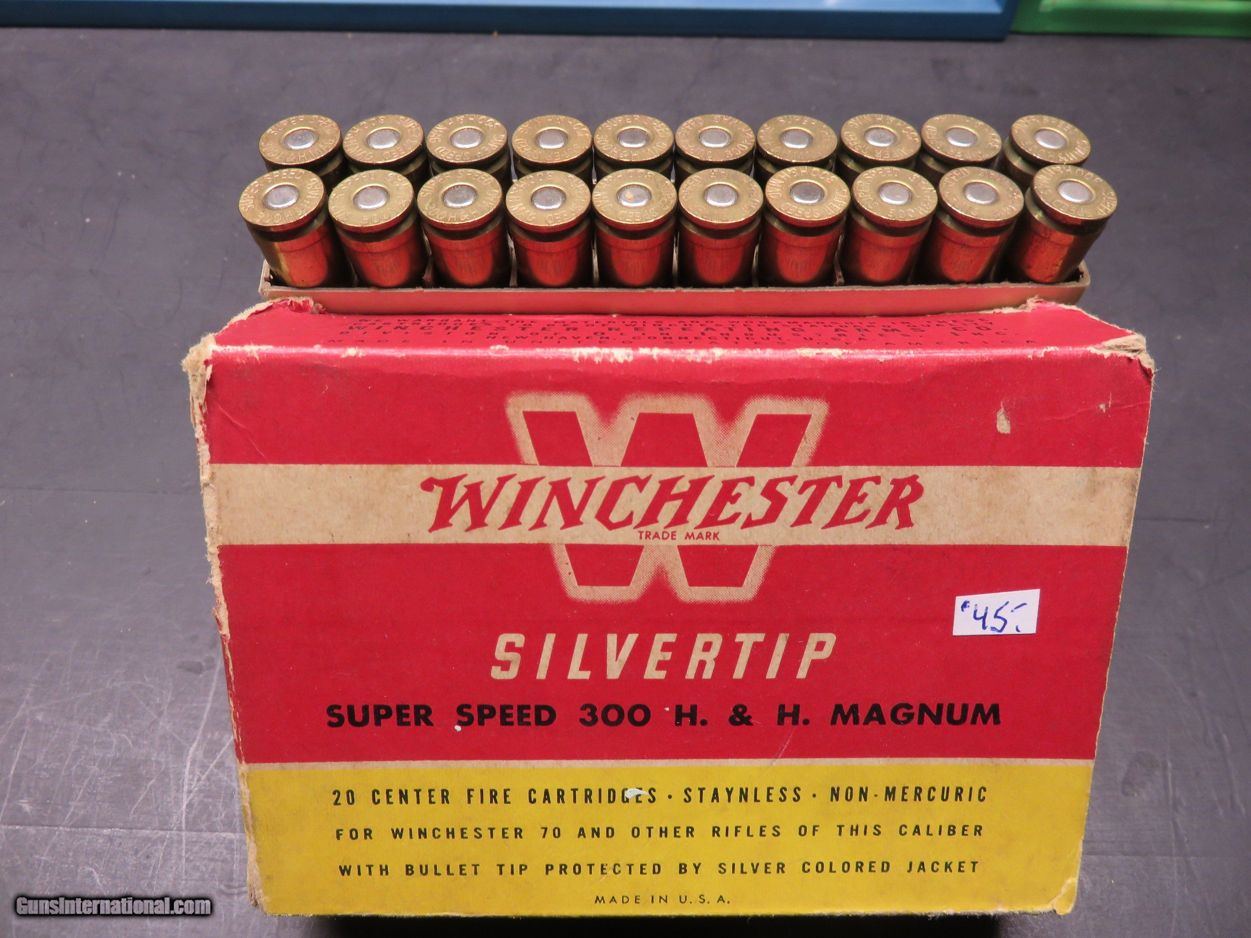 Winchester 300 H&H Mag Silver tips