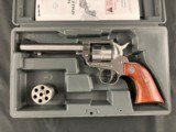 Ruger New Model Single Six Convertible Stainless Steel 22LR + 22 Magnum - 2 of 18