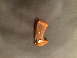 S&W J frame square butt factory original wood grips - 1 of 2