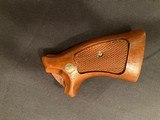 S&W N Frame square butt factory original Goncalo Alves Target grips - 1 of 2