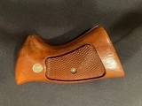 S&W N Frame square butt factory original Goncalo Alves Target grips - 2 of 2