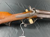 Johann Springer Rifle/Shotgun antique Austrian hammer double - 3 of 25