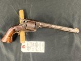 E.A. Prescott Single Action Navy Revolver 38 Rimfire - 2 of 8