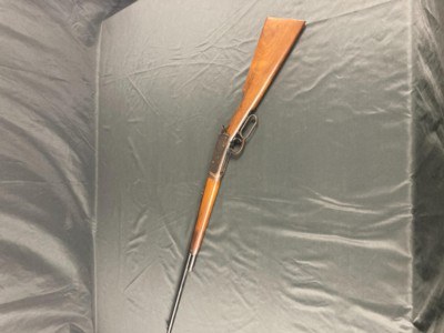 Winchester Model 55 Takedown 30 WCF with a stainless steel barrel