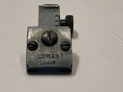 Lyman 55 CS receiver sight for Stevens Crackshot - Image 2 of 4
