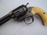 Superior Colt Single Action Bisley Revolver Steer Head Ivory Grips 1907 - 9 of 12