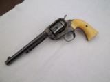 Superior Colt Single Action Bisley Revolver Steer Head Ivory Grips 1907 - 11 of 12