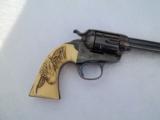 Superior Colt Single Action Bisley Revolver Steer Head Ivory Grips 1907 - 2 of 12