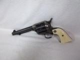 NICE! Colt Single Action Revolver .45cal., Ivory Grips w/Factory Letter - 15 of 16