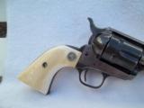 NICE! Colt Single Action Revolver .45cal. Ivory Grips w/Factory Letter - 7 of 15