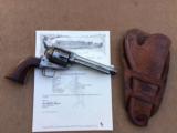 NICE!
Antique Colt Single Action Revolver .45cal. 1883 w/Factory Letter Old Holster - 1 of 13
