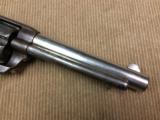 RARE Colt Single Action Revolver - Nickel, Wood, 5 1/2" Barrel, .45cal. ca.1882 - 8 of 12