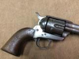 RARE Colt Single Action Revolver - Nickel, Wood, 5 1/2" Barrel, .45cal. ca.1882 - 7 of 12