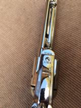 Antique Colt Single Action Revolver .45cal., 7 1/2", Nickel, Ivory Grips, w/Factory Letter 1881 - 12 of 15