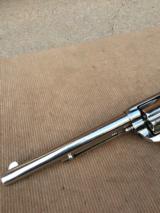 Antique Colt Single Action Revolver .45cal., 7 1/2", Nickel, Ivory Grips, w/Factory Letter 1881 - 8 of 15