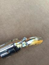 Antique Colt Single Action Revolver .45cal., 7 1/2", Nickel, Ivory Grips, w/Factory Letter 1881 - 11 of 15